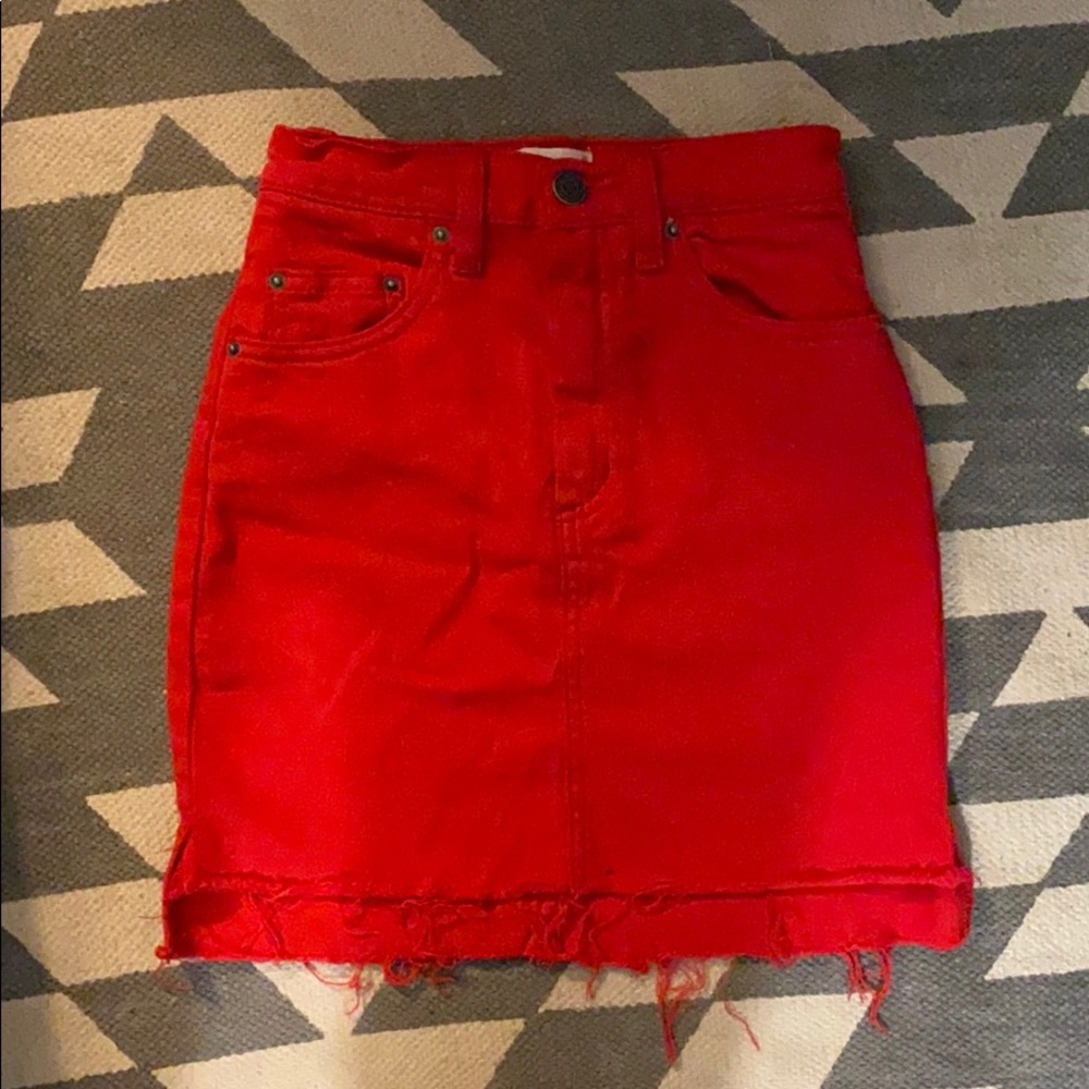Wilfred Free Tanit Denim Skirt